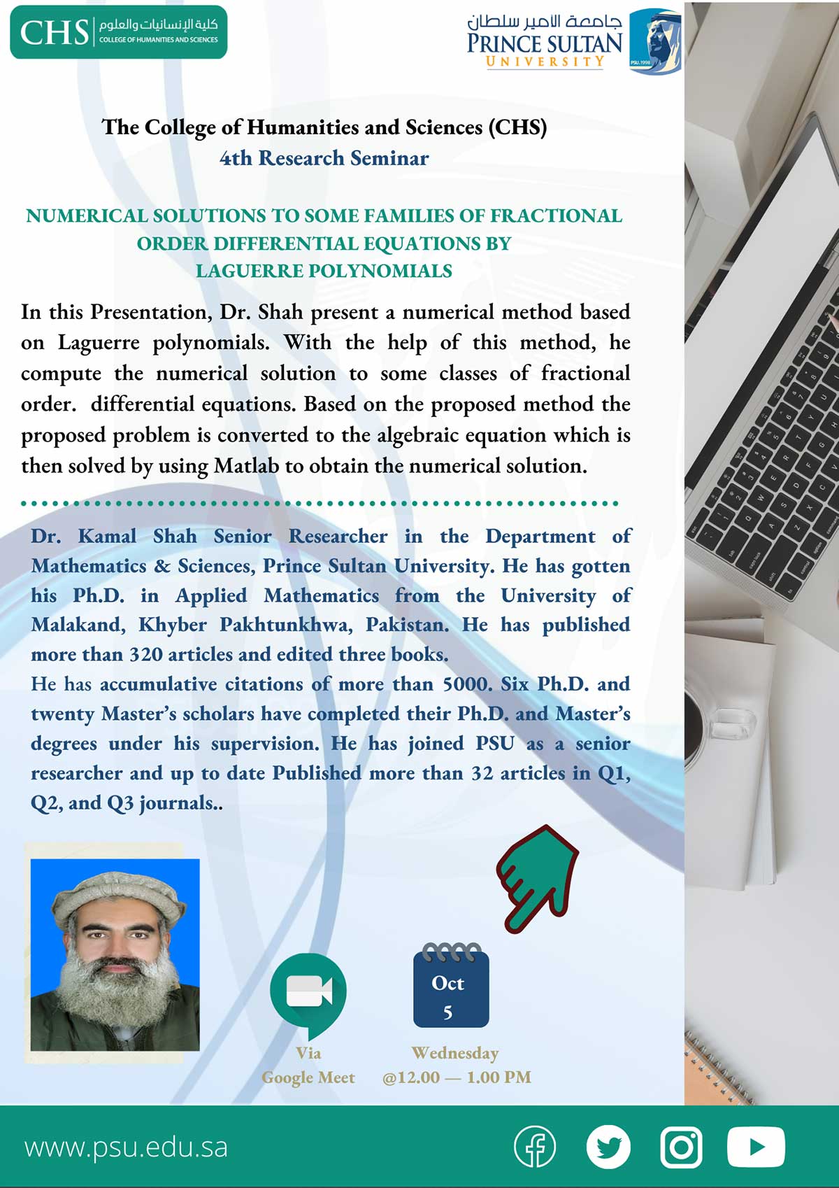 Numerical solutions to some families of fractional order differential equations by laguerre polynomials