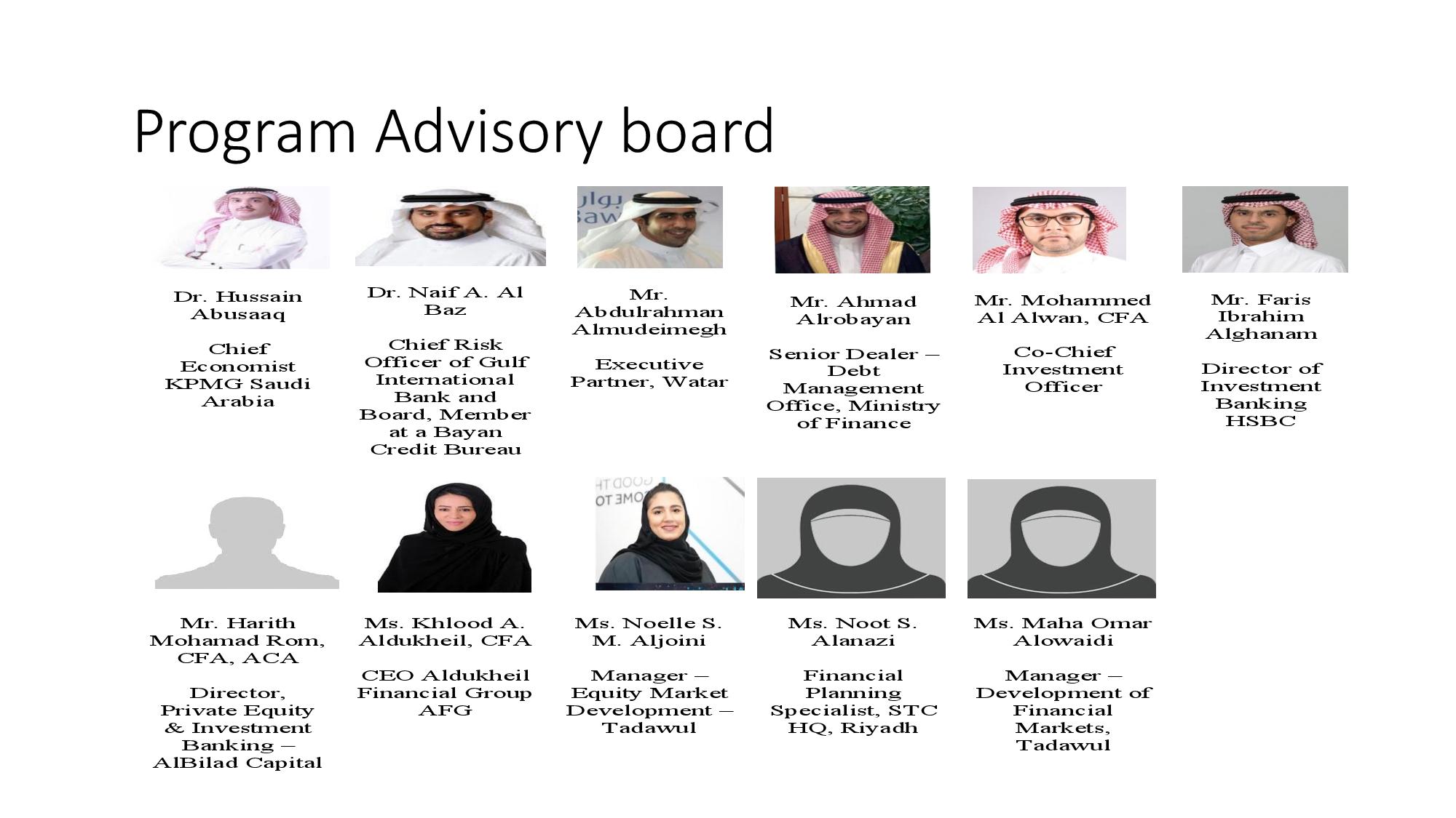 Finance Second Advisory Board Meeting